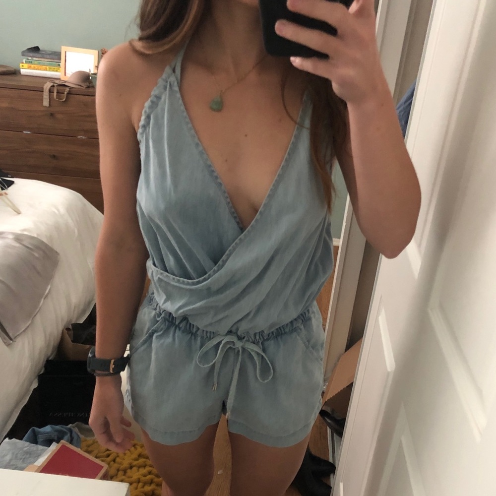 All Saints Denim Romper 🌸 Andy Playsuit